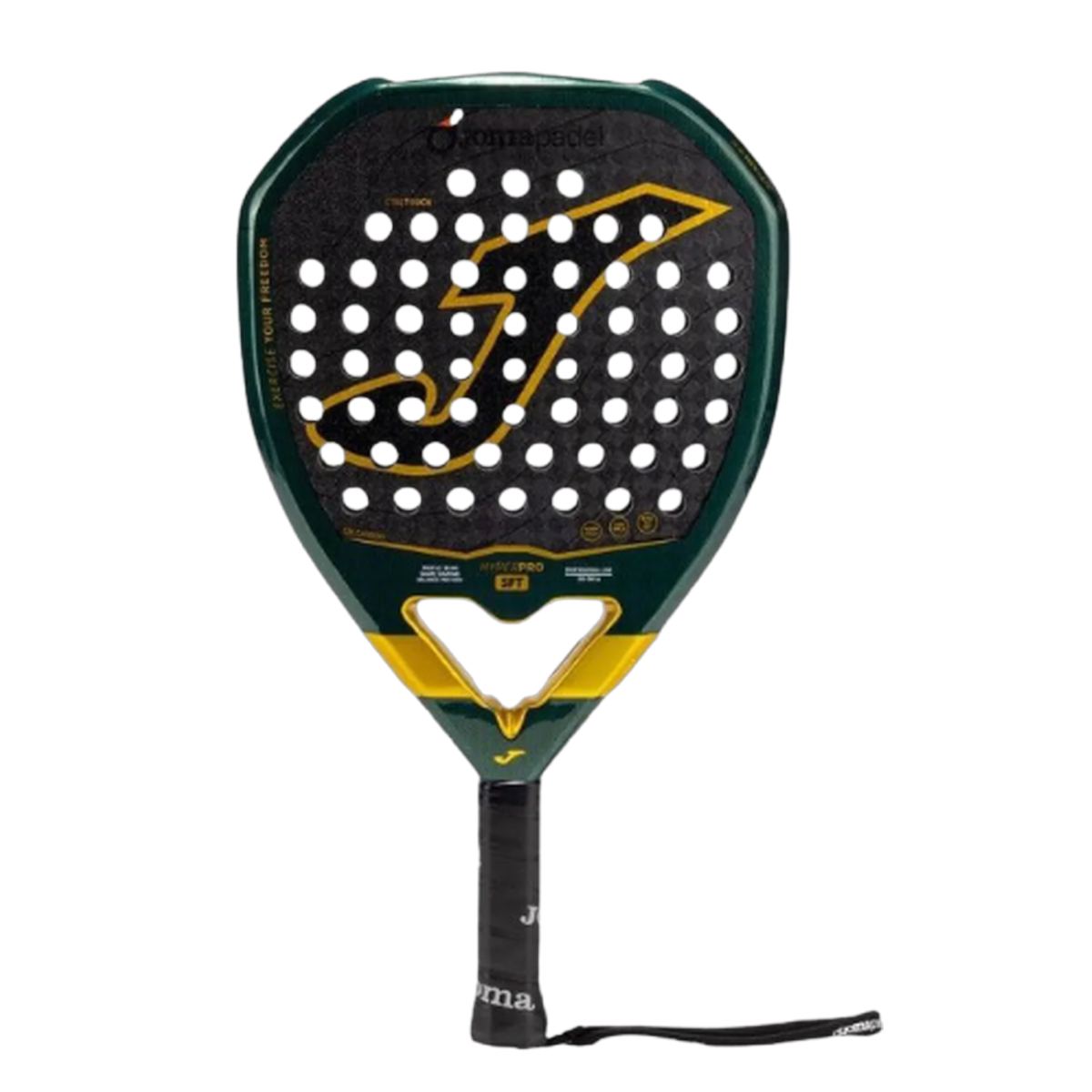 Joma Hyper Pro Soft Green Black Padel Racket