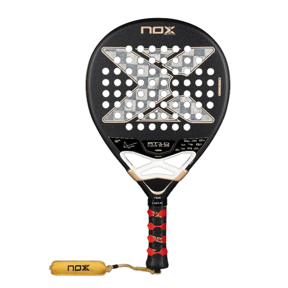 مضرب بادل NOX AT10 Genius 18K Alum 2026 - Agustin Tapia