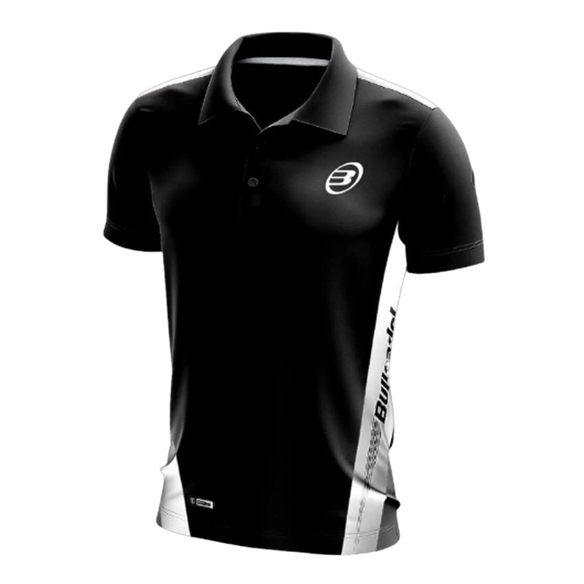 Bullpadel Bubon Black Polo Shirt