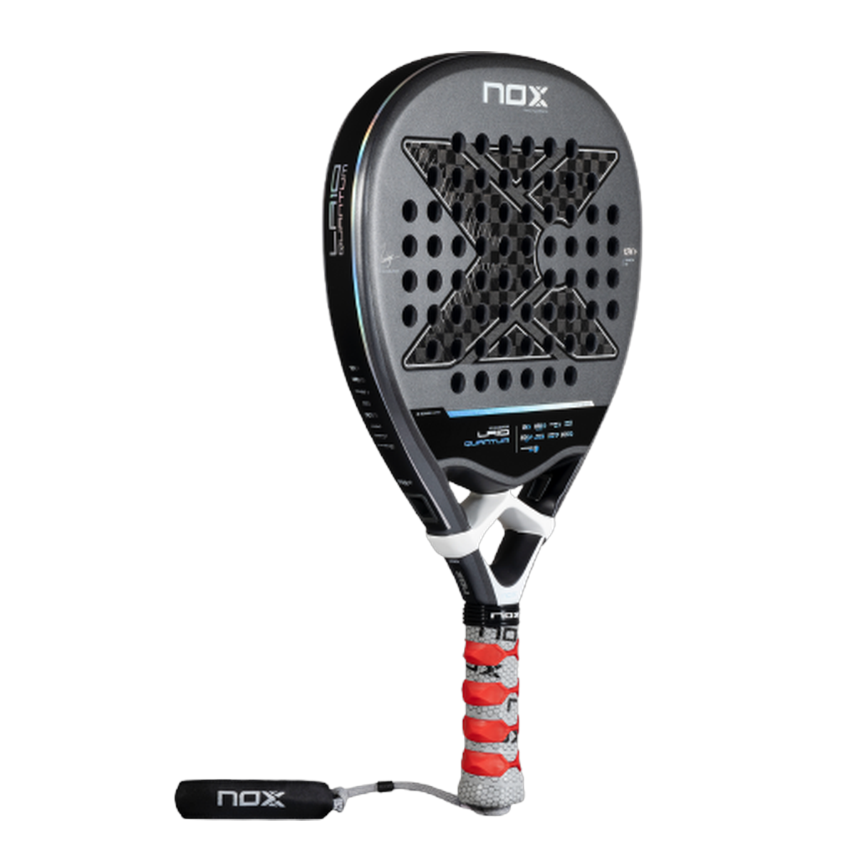 مضرب بادل NOX LA10 Quantum 12K By Leo 2025 احترافي - Leandro Augsburger
