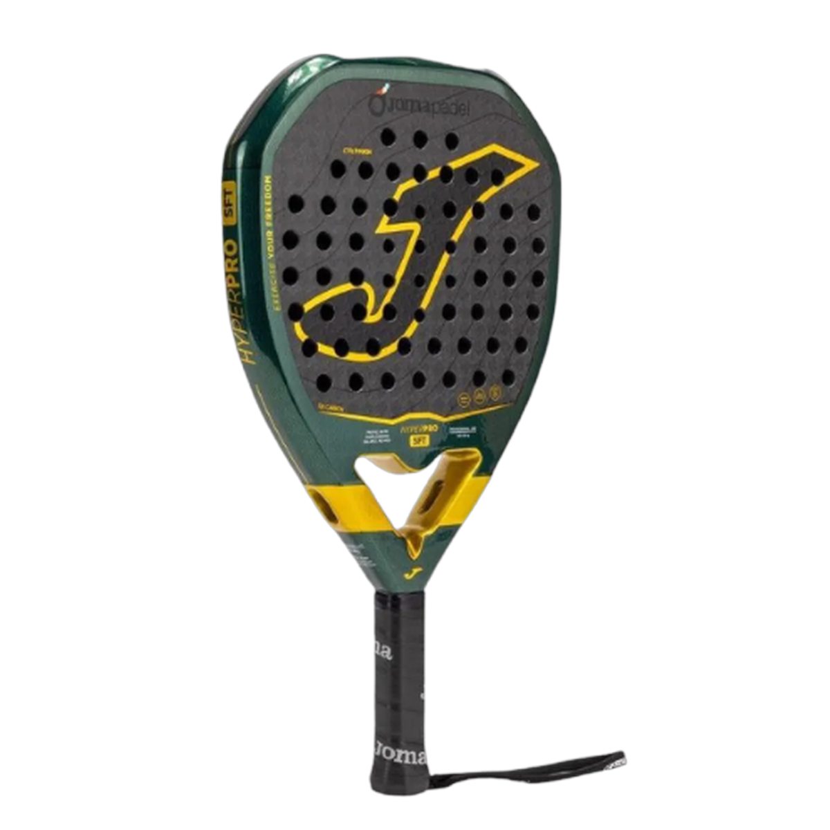 Joma Hyper Pro Soft Green Black Padel Racket