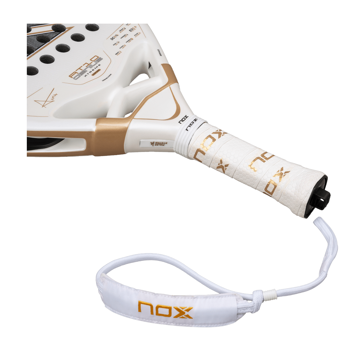 مضرب بادل NOX AT10 Luxury Genius 12K Alum Xtrem 2026 - Agustin Tapia