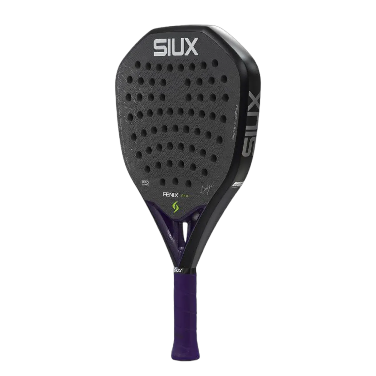 مضرب بادل Siux Fenix Pro Black 2026 - Leo Augsburger