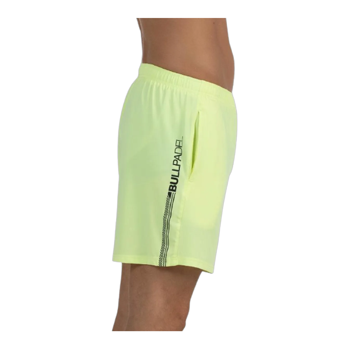 Bullpadel Performance Shorts Sulfur Yellow Fluor