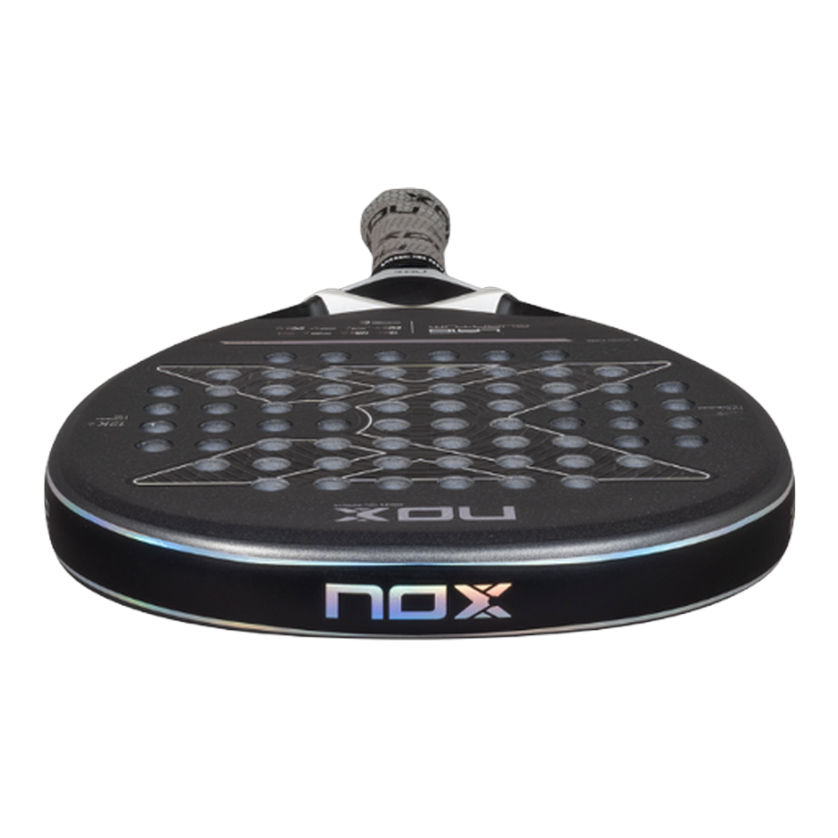 مضرب بادل NOX LA10 Quantum 12K By Leo 2025 احترافي - Leandro Augsburger