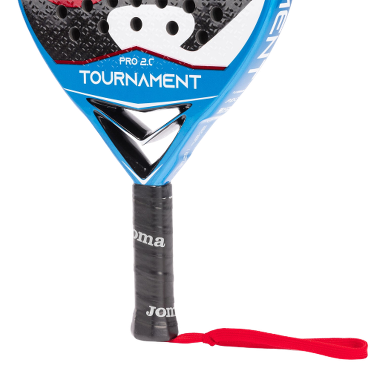 Padel racket Tournament Pro navy blue red - ONE SIZE - Navy blue Red view 13
