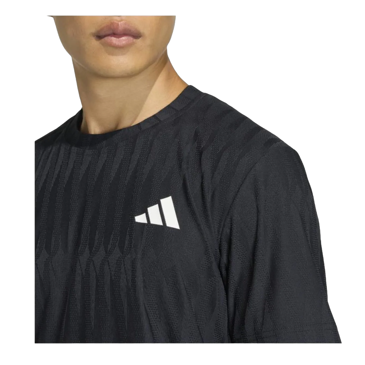 Adidas Padel Freelift Black T-Shirt - Alejandro Galan