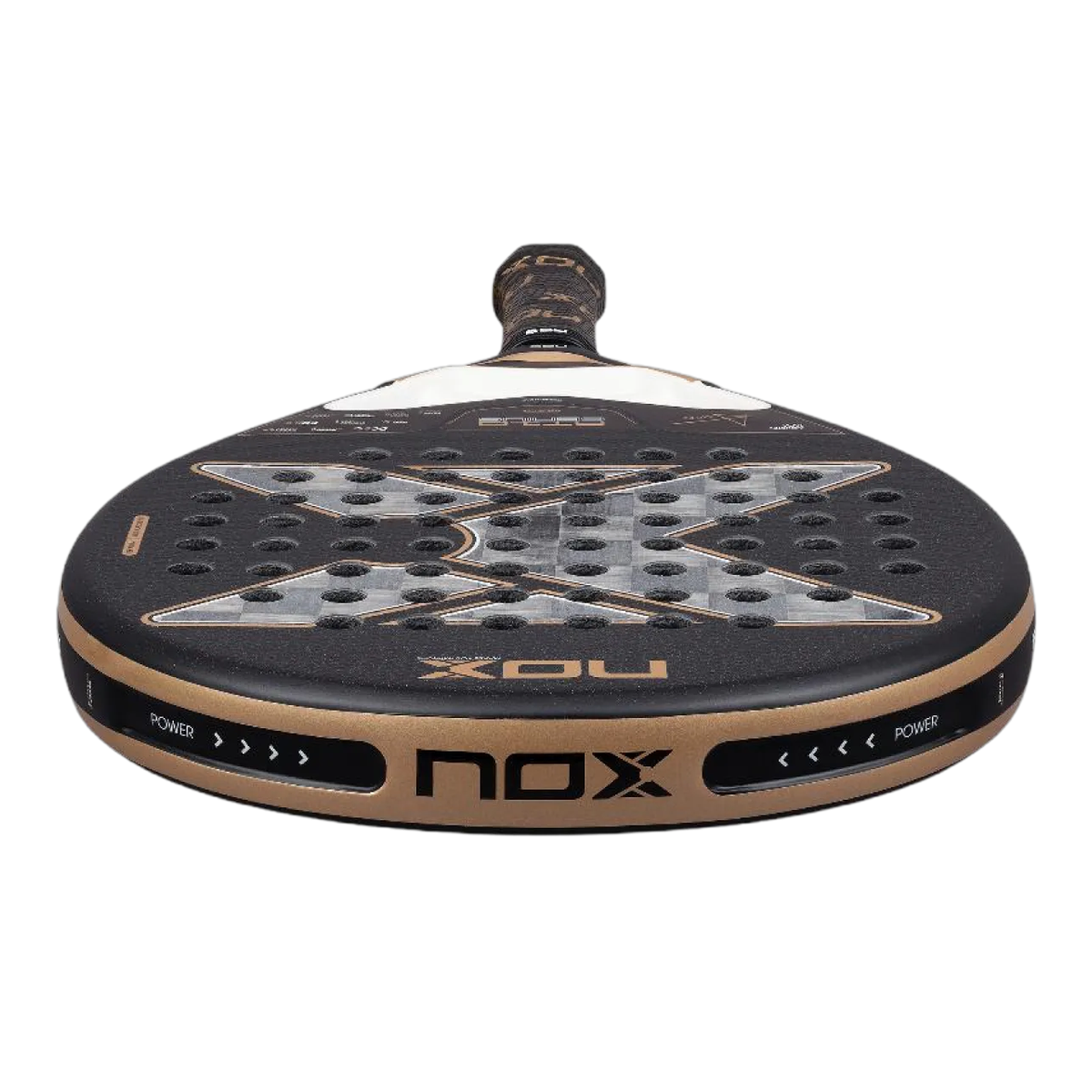 مضرب بادل NOX AT10 Genius 18K Alum 2026 - Agustin Tapia