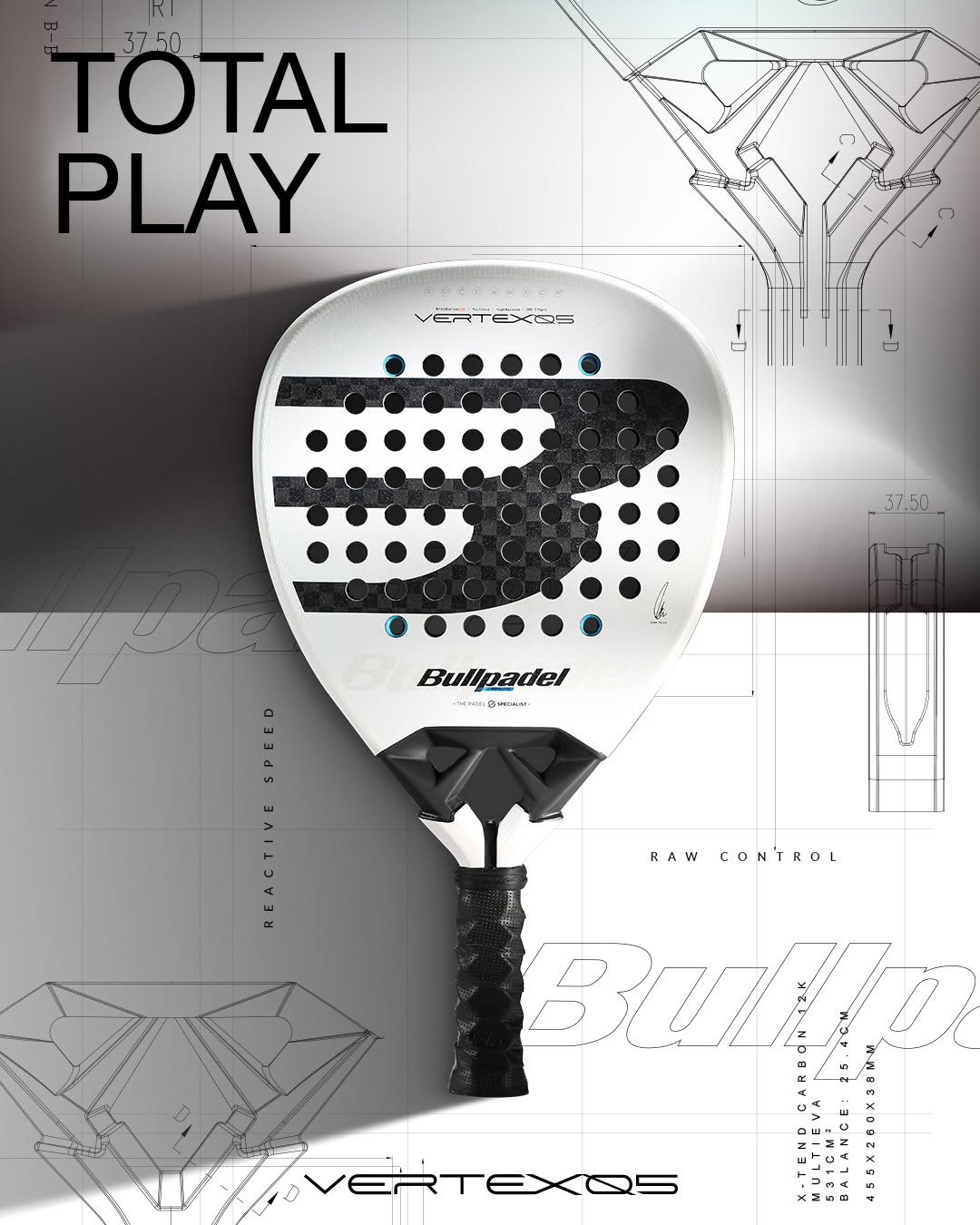 مضرب بادل Bullpadel Vertex 05 2026