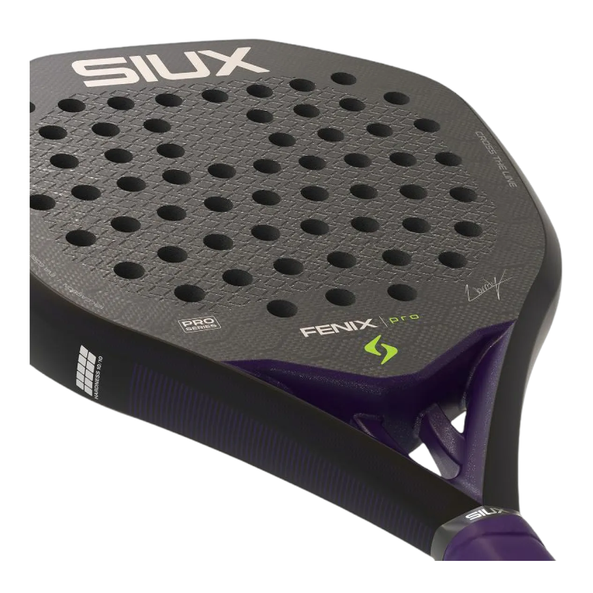 مضرب بادل Siux Fenix Pro Black 2026 - Leo Augsburger