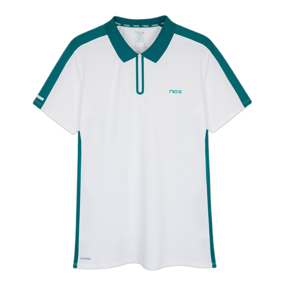 NOX Men'S Pro White Ivy Green Polo Tshirt - Agustin Tapia