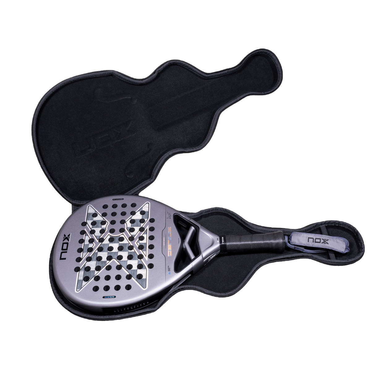 مضرب بادل NOX Genius 18K Alum 2027 - Agustin Tapia