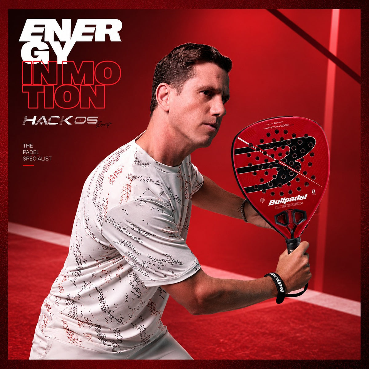 Bullpadel Hack 05 Comfort 27 Padel Racket - Paquito Navarro