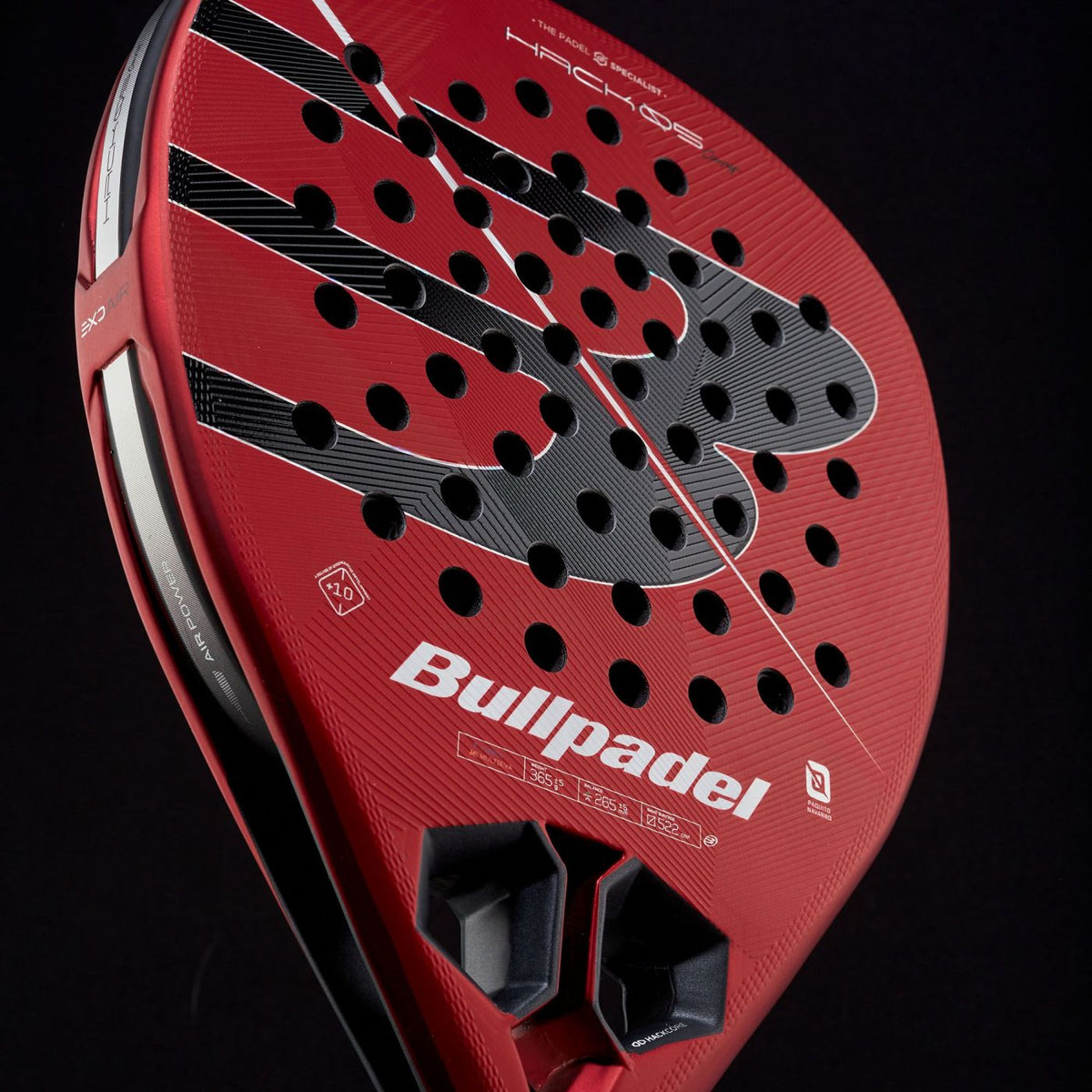 Bullpadel Hack 05 Comfort 27 Padel Racket - Paquito Navarro