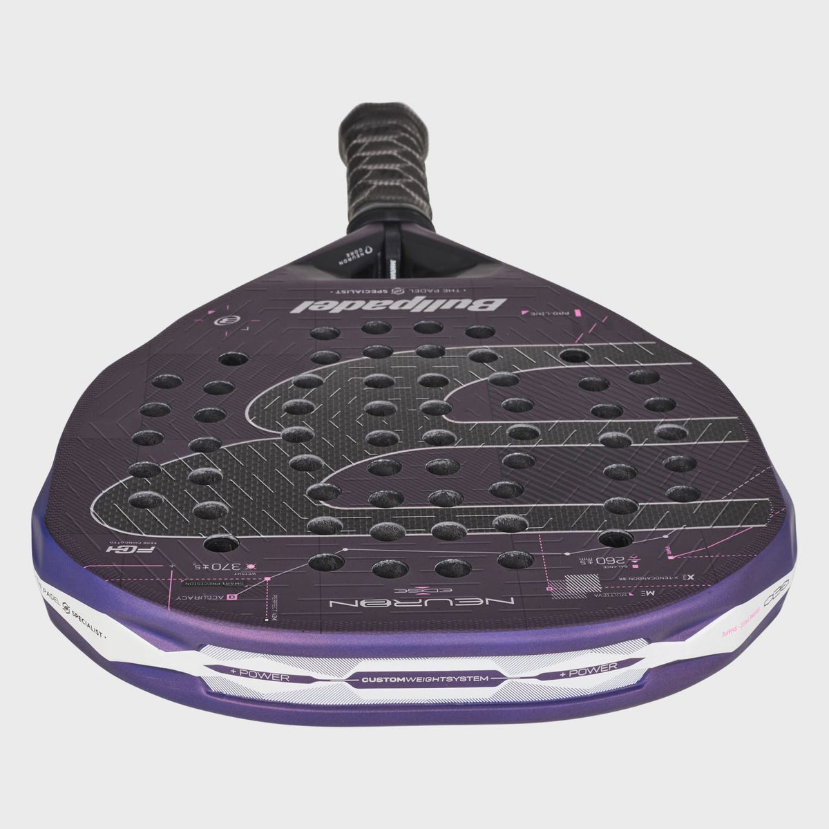 Bullpadel Neuron 02 Edge 27 Padel Racket - Fede Chingotto
