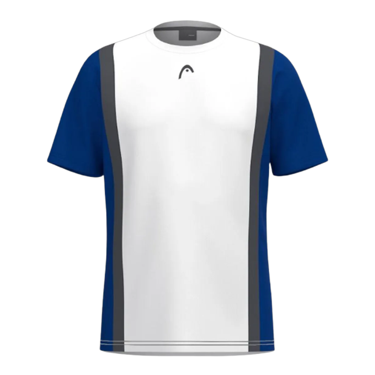 Head Club 25 Tech White Royal Blue T-Shirt