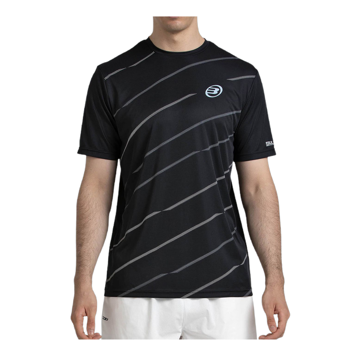 تيشيرتات Bullpadel Casinas Black T-Shirt - أسود