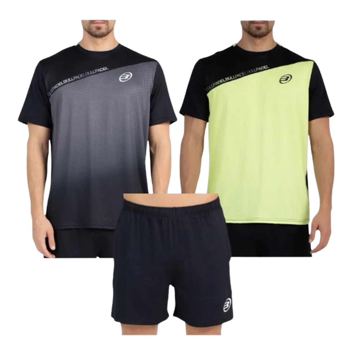 Bullpadel Summit Performance Black Set X3