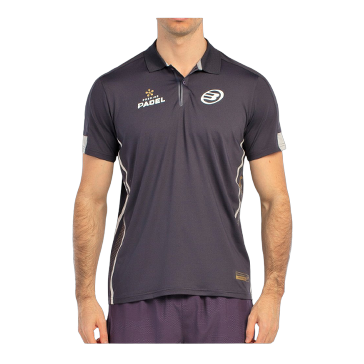 Bullpadel Polo Shirt Bogue Charcoal