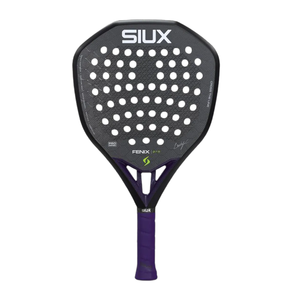مضرب بادل Siux Fenix Pro Black 2026 - Leo Augsburger