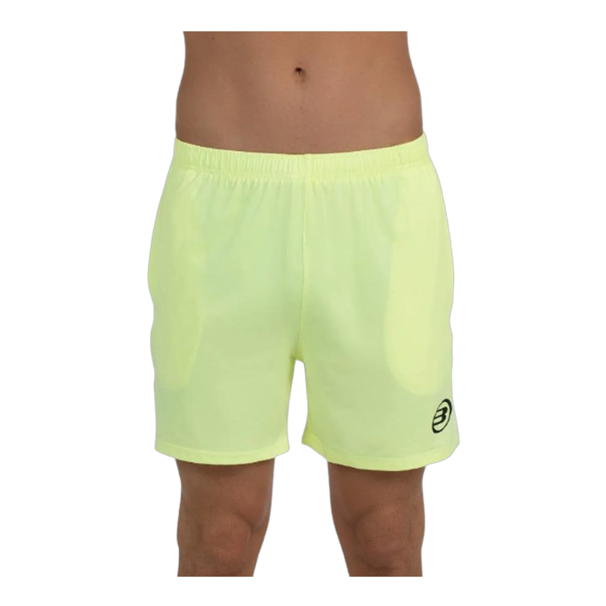 Bullpadel Performance Shorts Sulfur Yellow Fluor