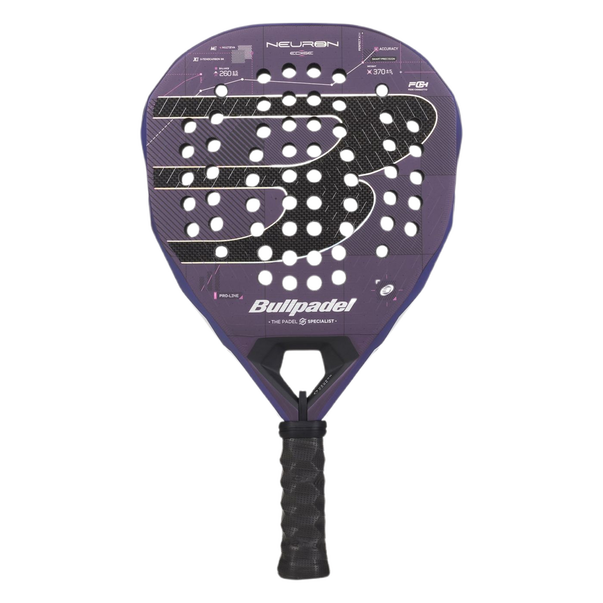 مضرب بادل Bullpadel Neuron 02 Edge 27 - Fede Chingotto