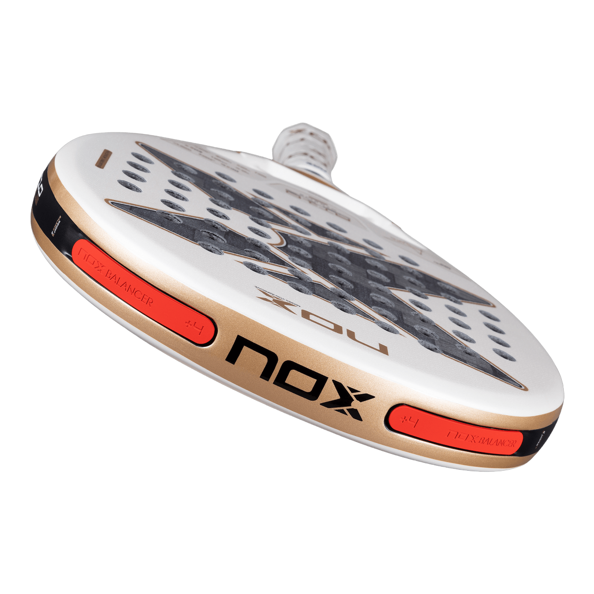 مضرب بادل NOX AT10 Luxury Genius 12K Alum Xtrem 2026 - Agustin Tapia
