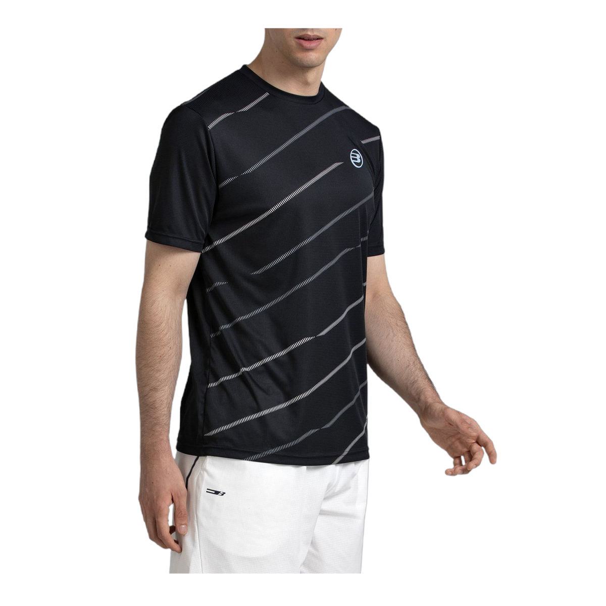 تيشيرتات Bullpadel Casinas Black T-Shirt - أسود