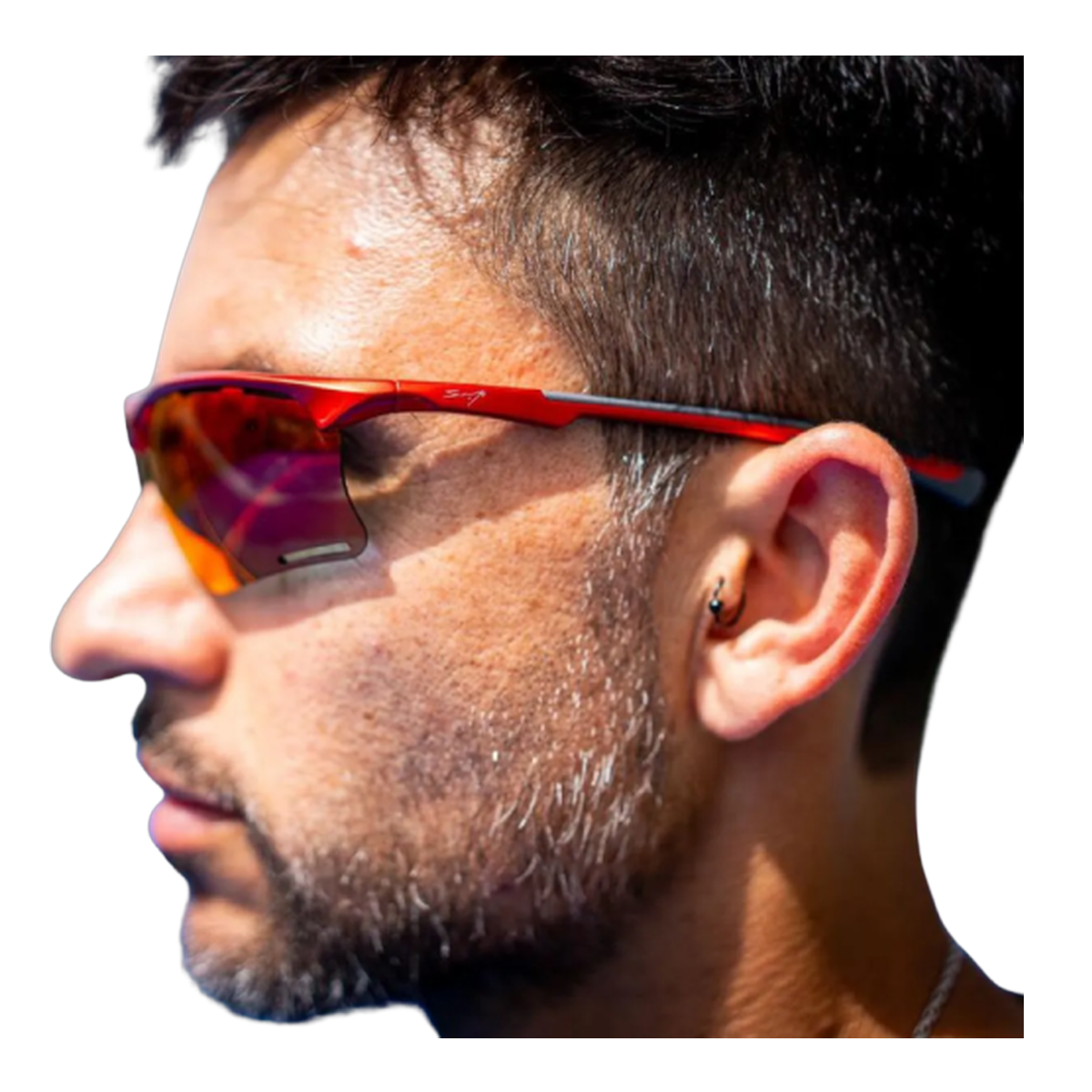 Addictive Ondara C8 Red Glasses - Sanyo Gutierrez