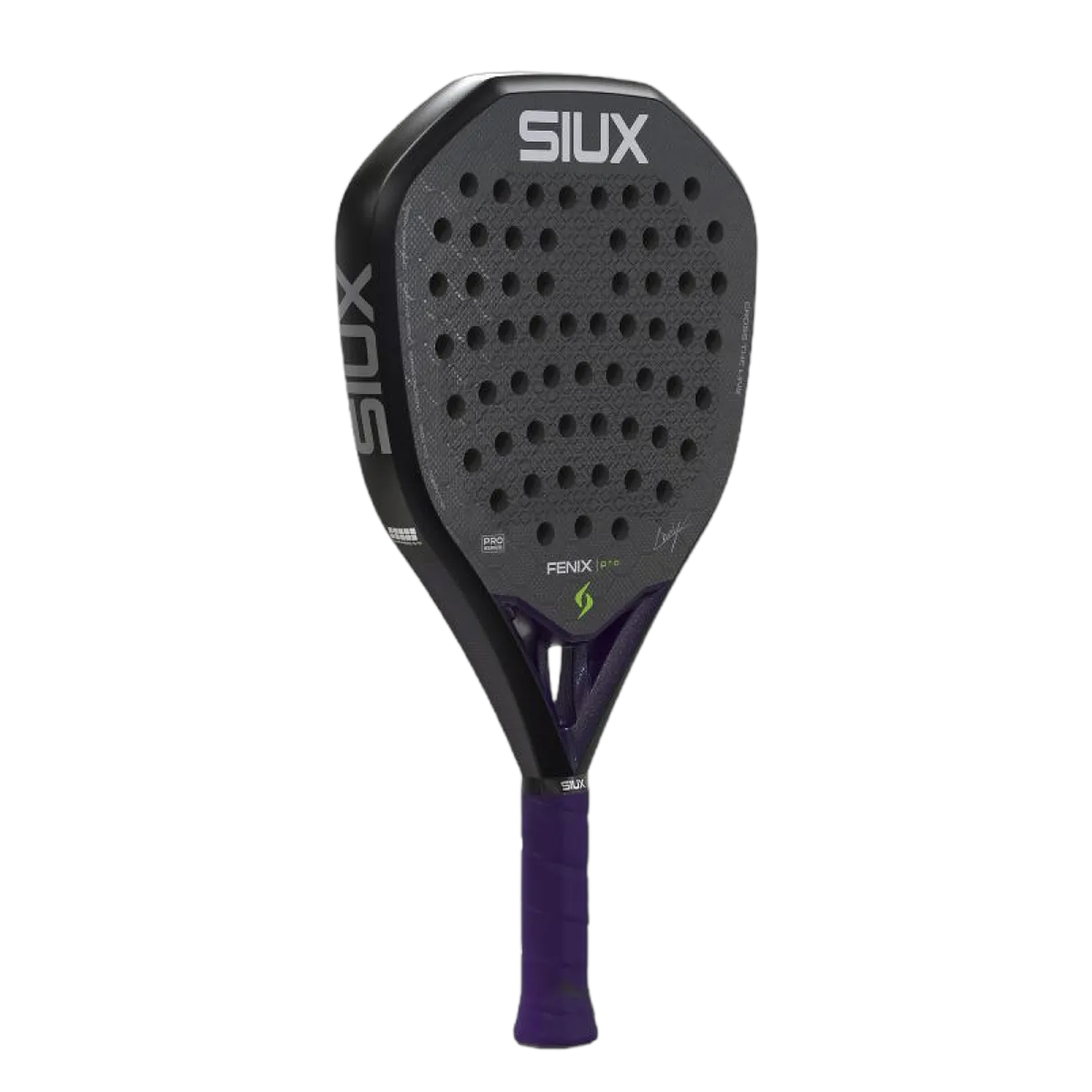 مضرب بادل Siux Fenix Pro Black 2026 - Leo Augsburger