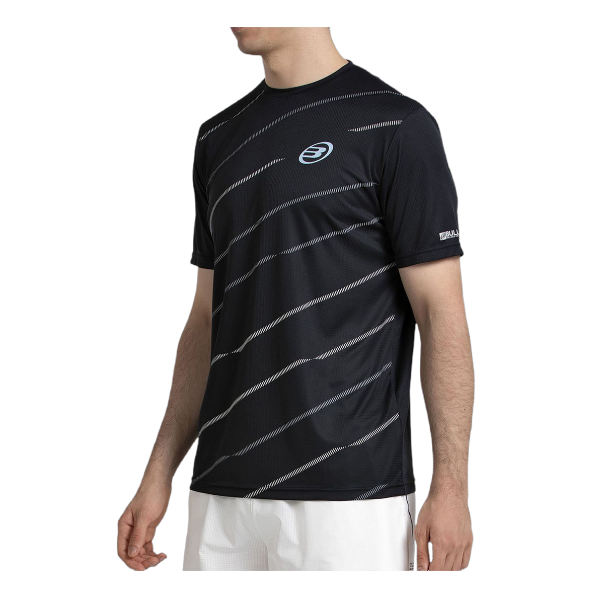 تيشيرتات Bullpadel Casinas Black T-Shirt - أسود
