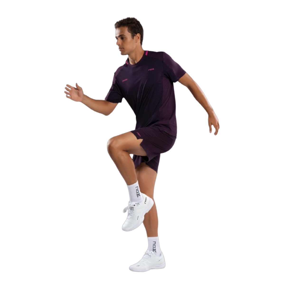 NOX Men'S Pro Deep Purple Shorts