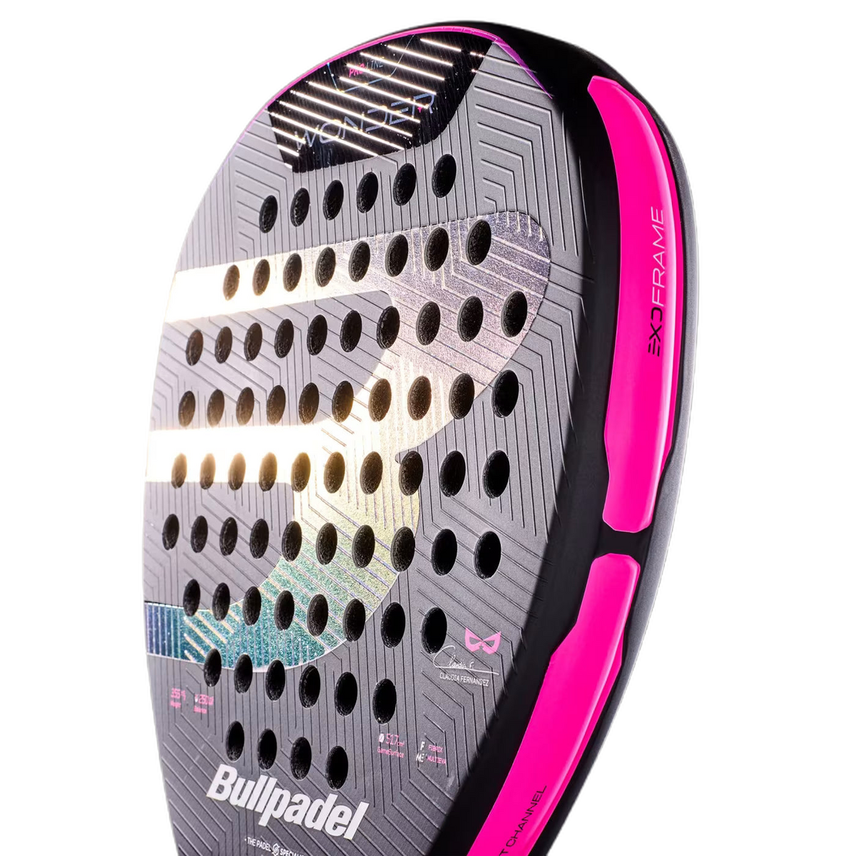 مضرب بادل Bullpadel Wonder 2027 - Claudia Fernandez