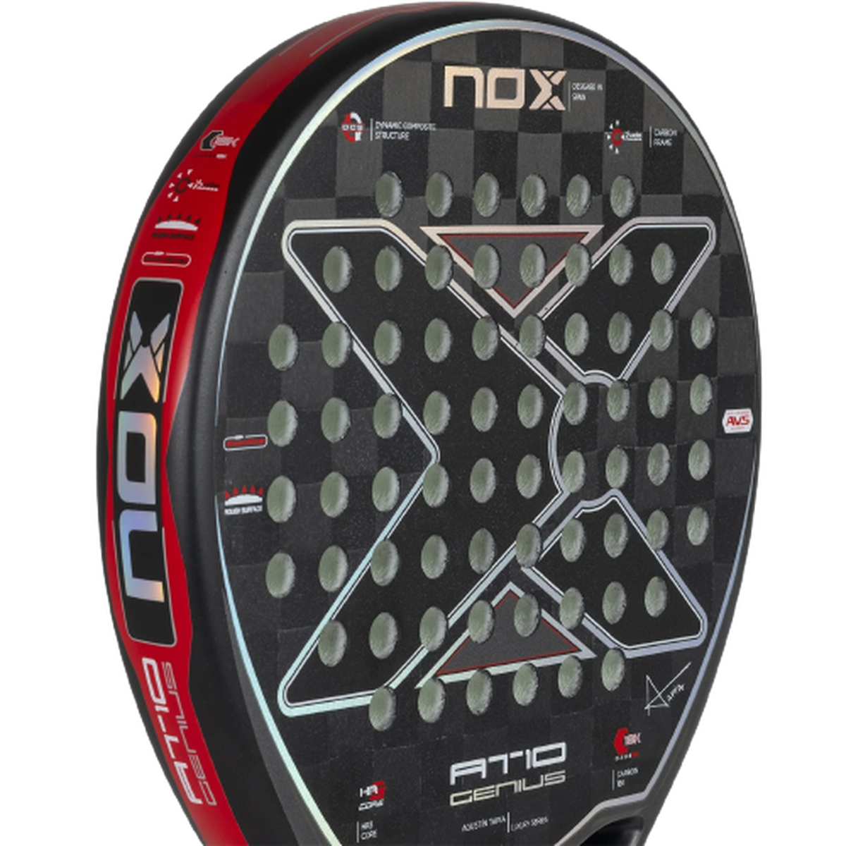 مضرب بادل Nox AT10 Luxury Genius 18K – Agustin Tapia 2023