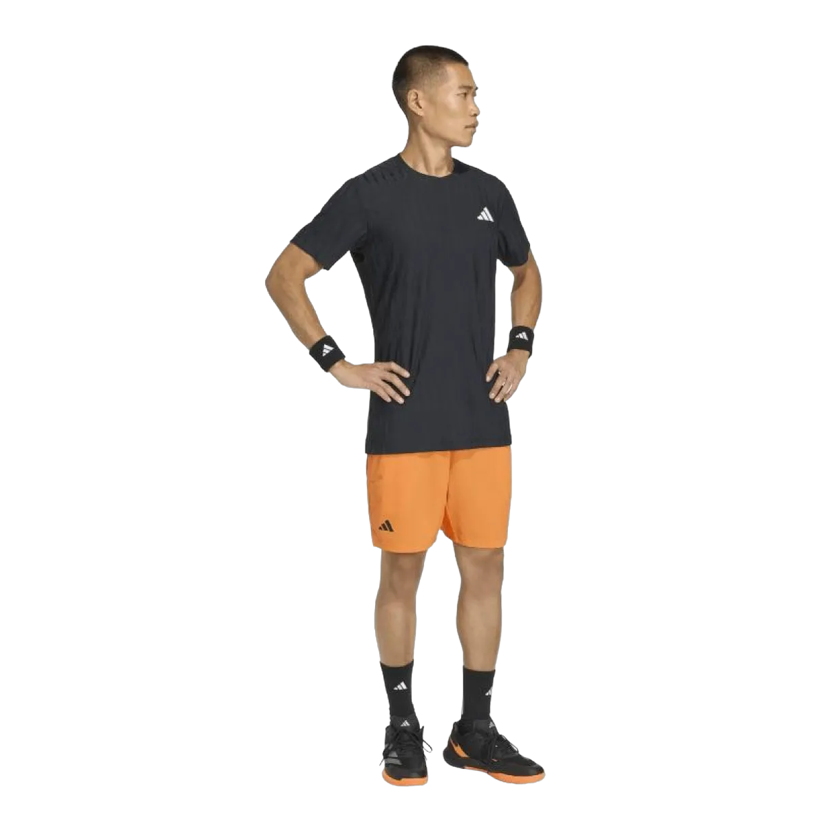 Adidas Padel Freelift Black T-Shirt - Alejandro Galan