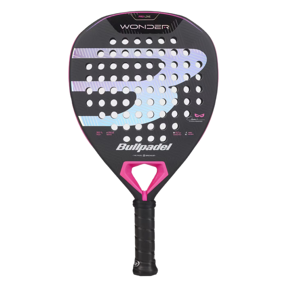 مضرب بادل Bullpadel Wonder 2027 - Claudia Fernandez