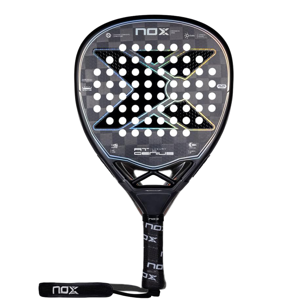 مضرب بادل Nox AT10 Genius Attack 18K إصدار محدود – Agustin Tapia