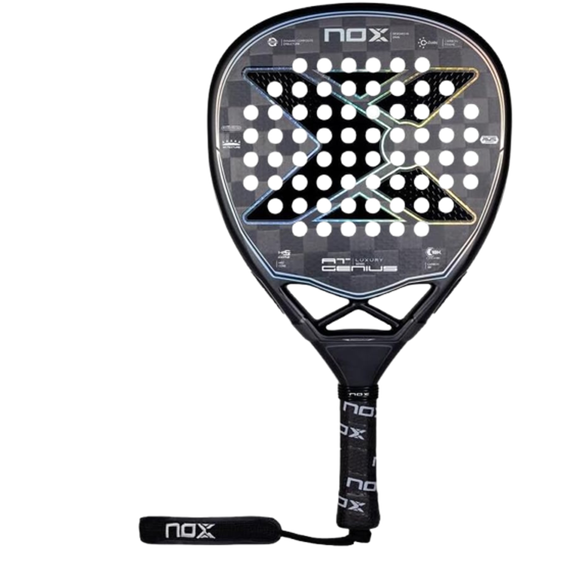 مضرب بادل Nox AT10 Genius Attack 18K إصدار محدود – Agustin Tapia