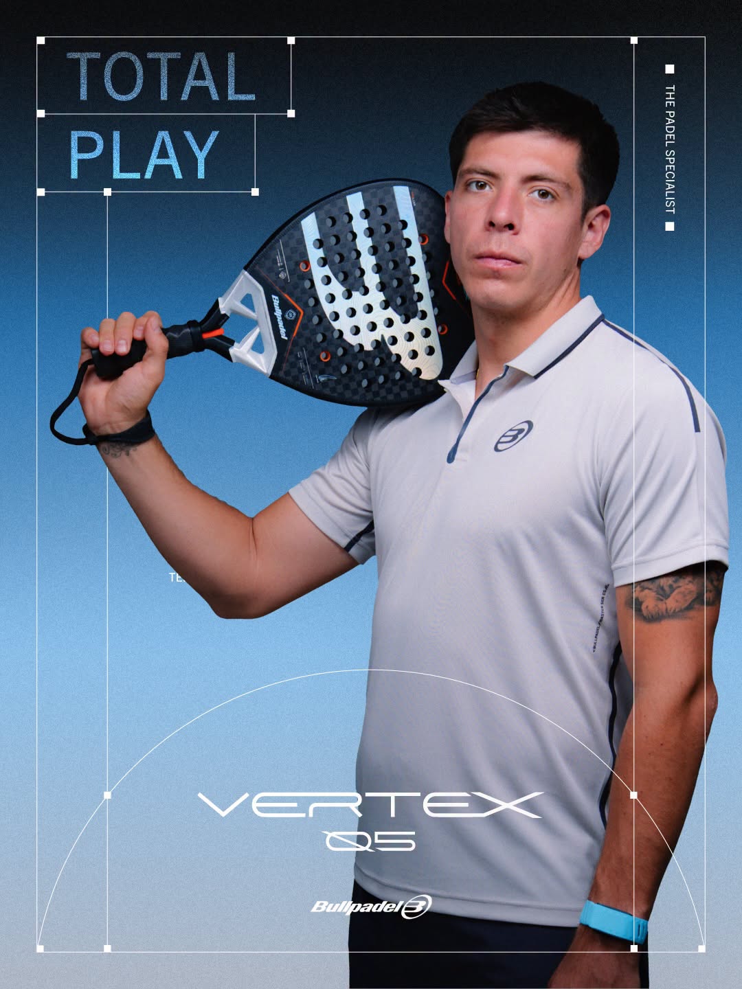 مضرب بادل Bullpadel Vertex 05 27 - Juan Tello