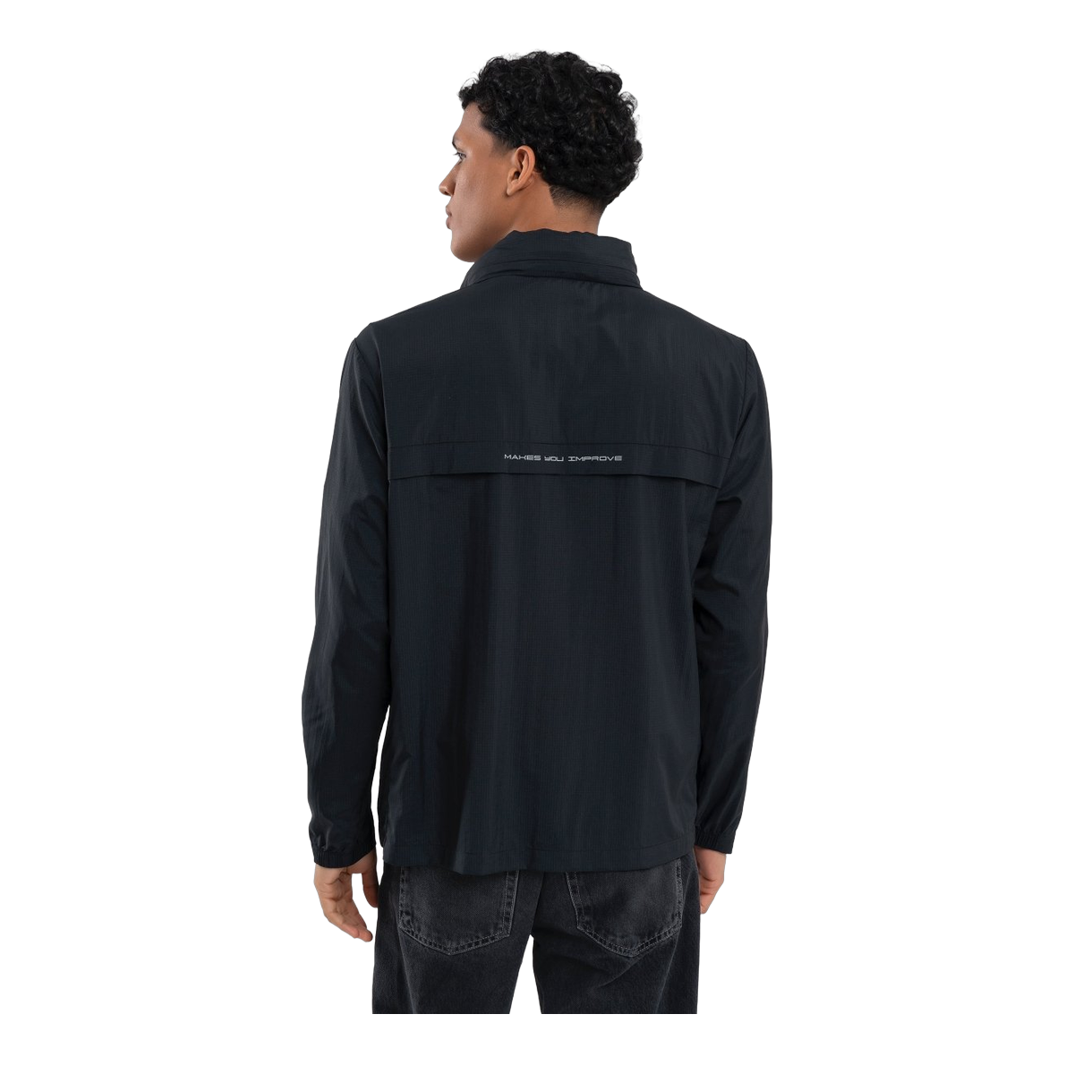 NOX Team Men'S Windbreaker Black Jacket