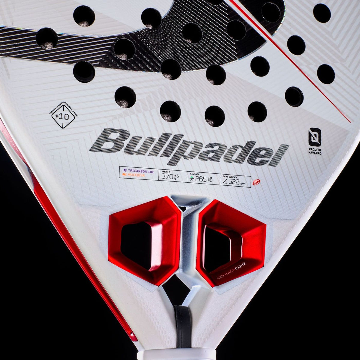 Bullpadel Hack 05 27 Padel Racket - Paquito Navarro