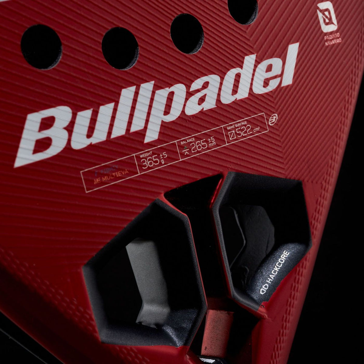 Bullpadel Hack 05 Comfort 27 Padel Racket - Paquito Navarro