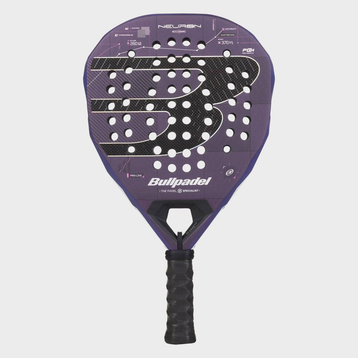 Bullpadel Neuron 02 Edge 27 Padel Racket - Fede Chingotto