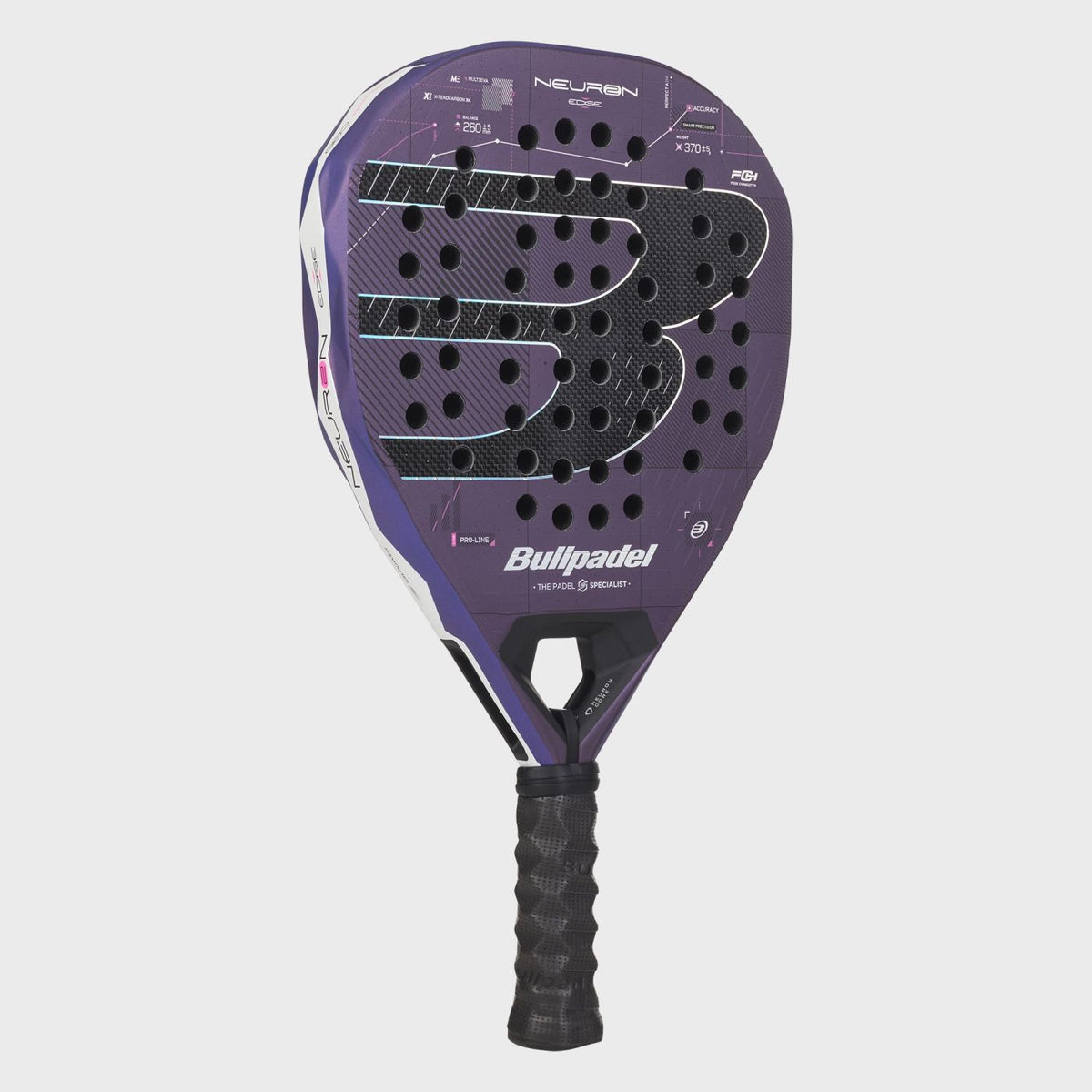 Bullpadel Neuron 02 Edge 27 Padel Racket - Fede Chingotto