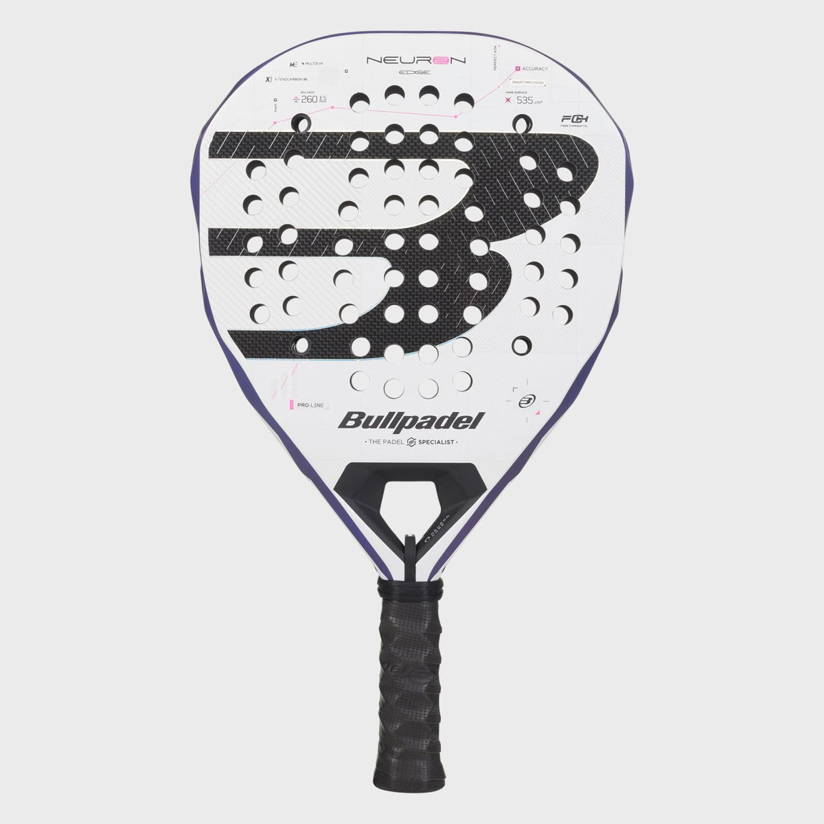 Bullpadel Neuron 02 Edge 27 Padel Racket - Fede Chingotto