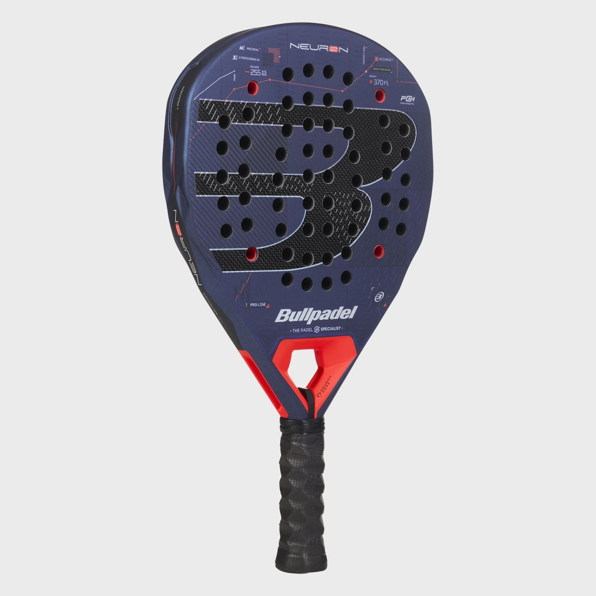 Bullpadel Neuron 27 Padel Racket - Fede Chingotto