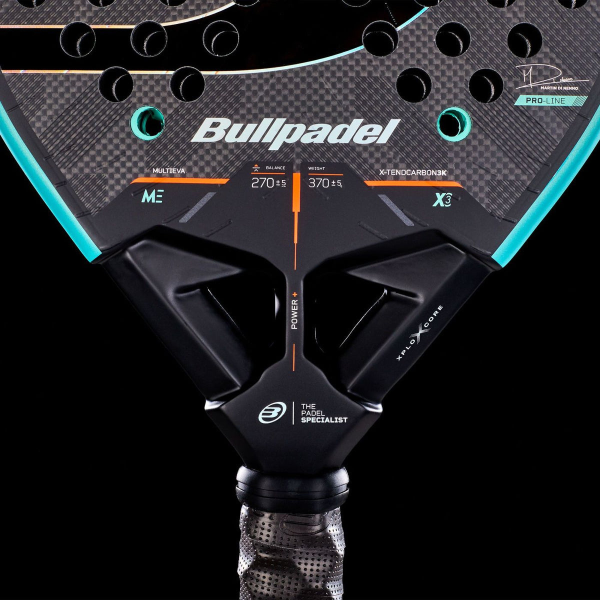 Bullpadel Xplo 27 Padel Racket - Martin Di Nenno