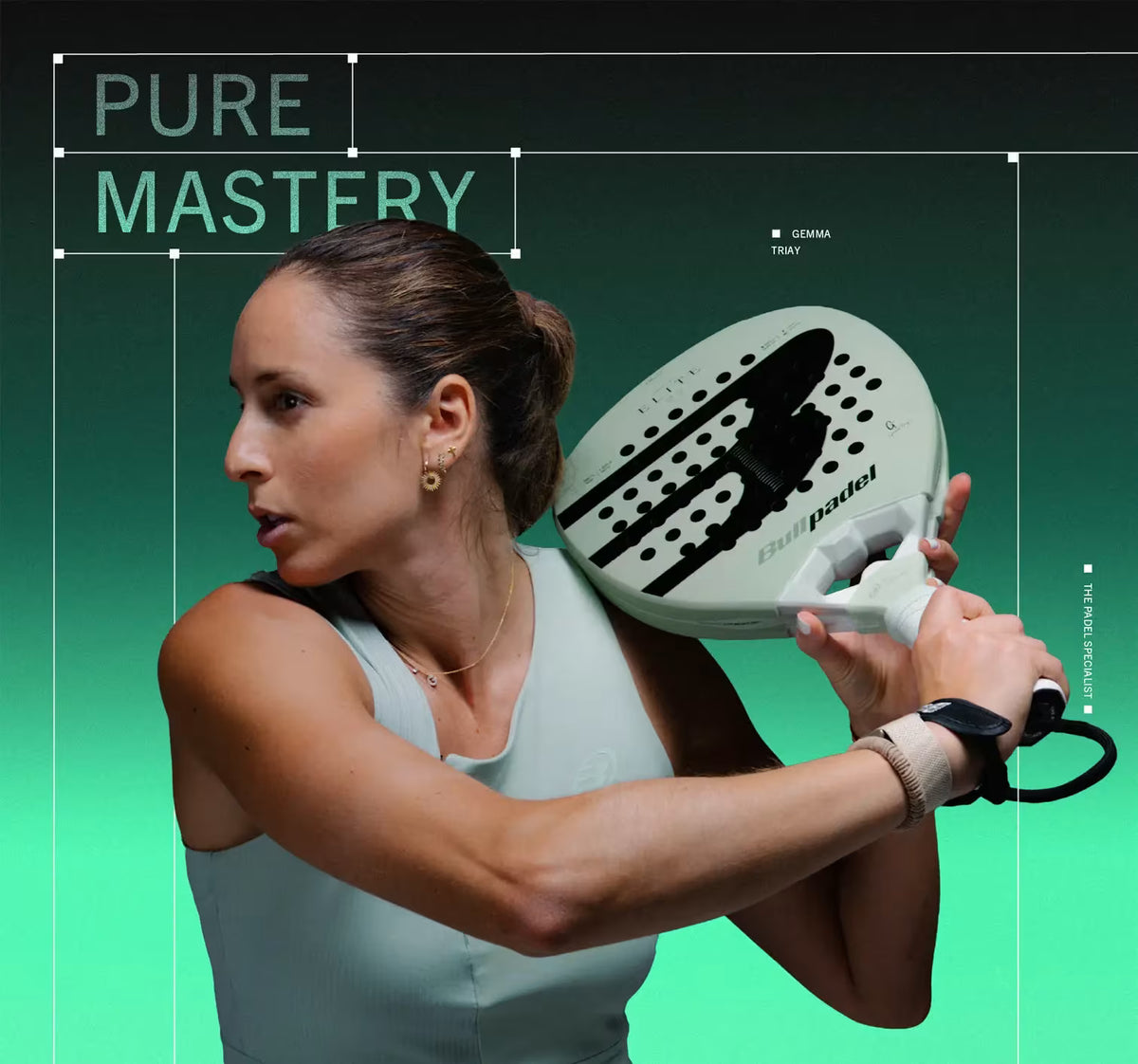 مضرب بادل Bullpadel Elite 02 2027 - Gemma Triay